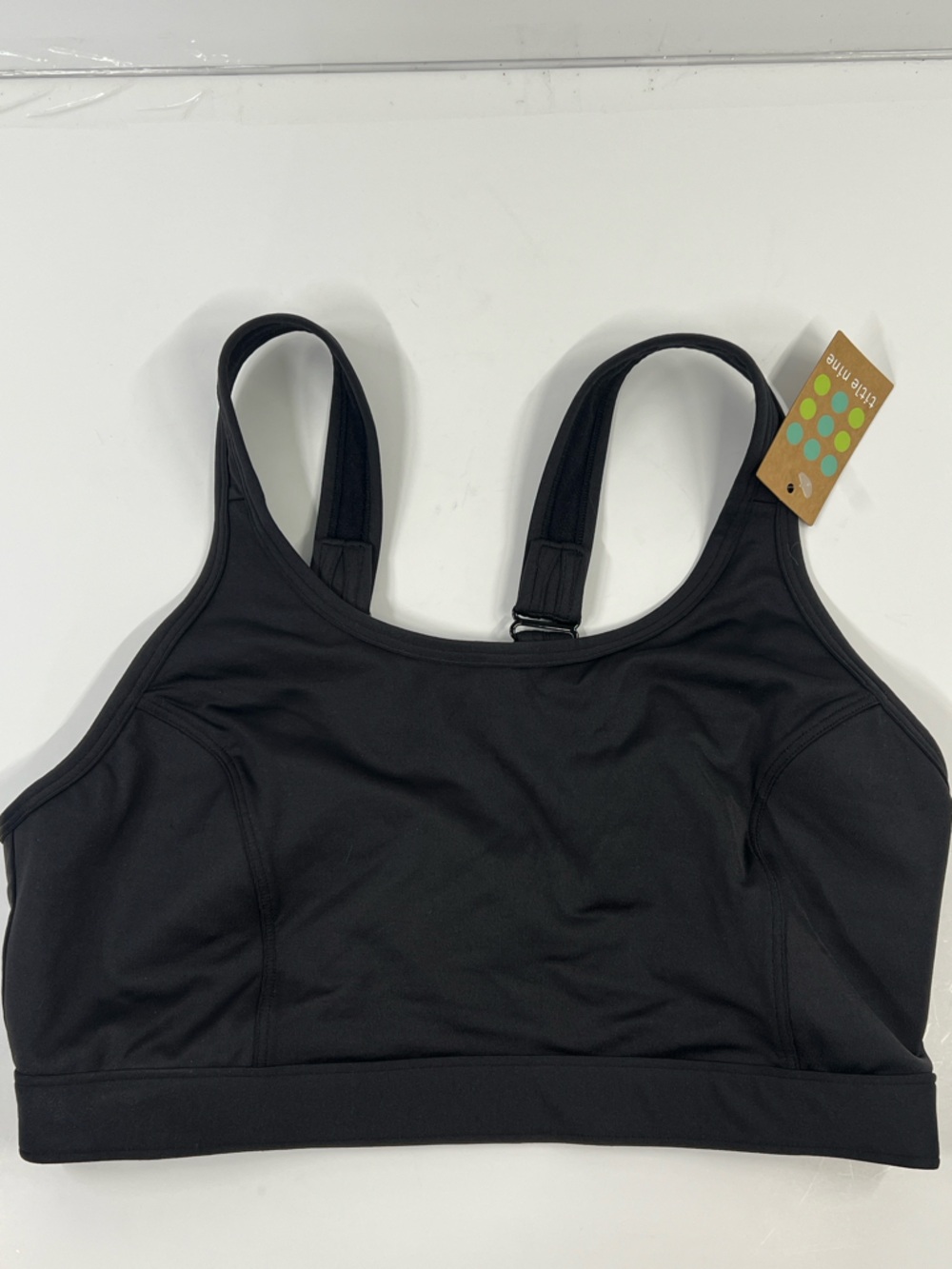 TITLE NINE New Women’s 36DD Black Athletic Sports Bra - Picture 3 of 7